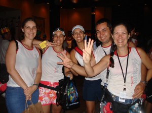 Medieval Times, Orlando, celebrando vitória do Brasíl sobre a Argentina.